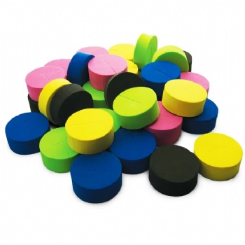 Multi Color Hydroponic Seedling Sponge Foam Inserts/cloning Collar for Net Pots and Cloning Machines