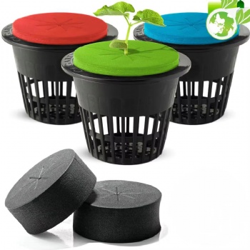 50 Pack Cloning Collars Inserts Premium Grade Foam Better Than Neoprene for Hydroponics Plant Germination in DIY Cloner & Clone