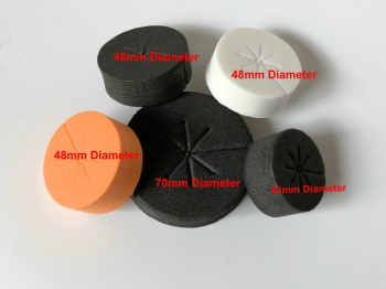  43mm Diameter Cloning Collars Foam Inserts for Net Pots of Hydroponic System	