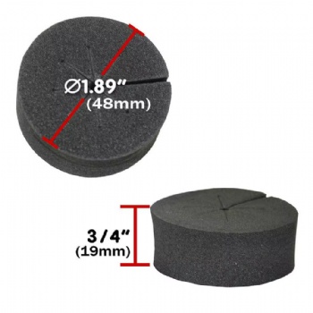  Growneer 50-Packs 2 Inches Garden Clone Collars 8 Spokes PE Insert Fits 2 Inches Net Pots for Hydroponics C	