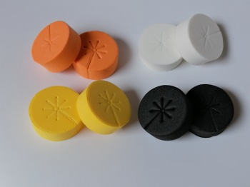  Multi Size  Premium Neoprene Inserts Cloning Collars of Advanced Spoke Design for Plant Growing Hydroponic System	