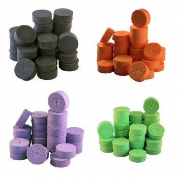  50 Pack Cloning Collar Foam Hydroponic, Premium Rubber, Weather and Water Resistant, Fits 2 Inch Net Pots, Made in China	
