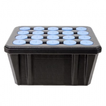  Hydroponics Seedling Sponge Cloning Collar for Net Pot of Garden Plants	