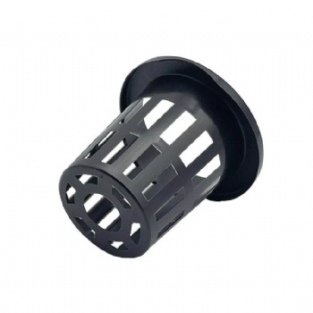 Hydroponic Plastic Net Pot  2 Inch 3 Inch 5 Inch Etc  in Black and White