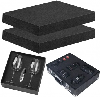 Cuttable Polyurethane Packaging Foam Sheet  for Toolbox Camera Storage and Artwork Packaging