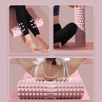  Customized High Density Massager Yoga Foam Roller for Deep Tissue Massage of the Back and Leg Muscle	