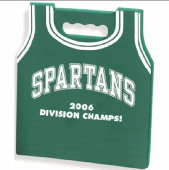  Custom Closed Cell Foam EVA Printed Rectangular Promotional Stadium Seat Cushion for Promotional Sports Products	